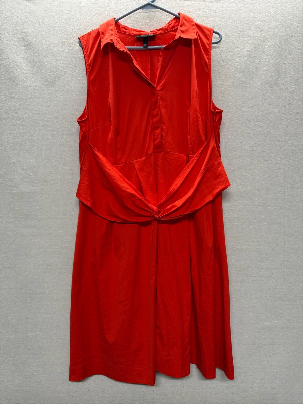 Lane Bryant Sleeveless Knot-Front Dress - size 18